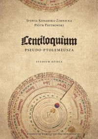 Centiloquium Pseudo-Ptolemeusza. - okładka książki