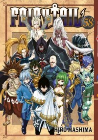 Fairy Tail. Tom 58 - okładka książki