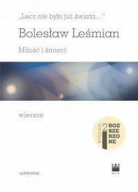 Lecz nie było już świata… Miłość - okładka książki