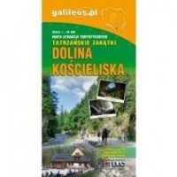 okładka książki - Mapa turystyczna - Dolina Kościeliska - Wydawnictwo Plan