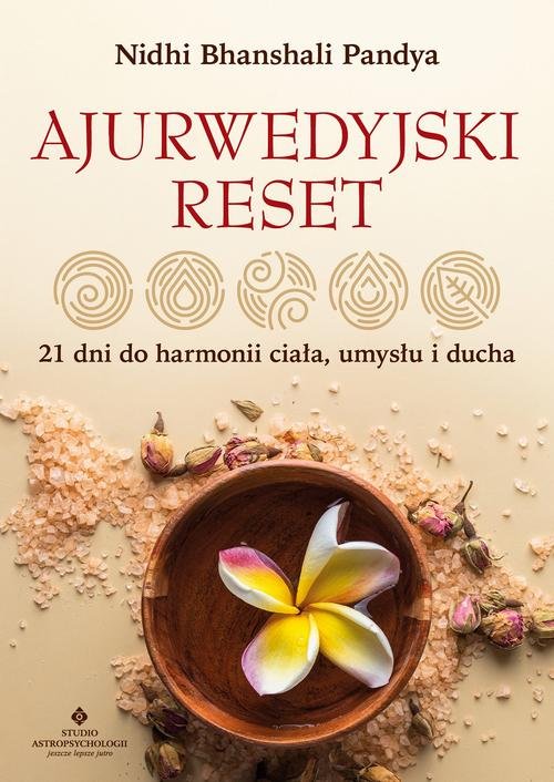 Ajurwedyjski reset - okłakda ebooka