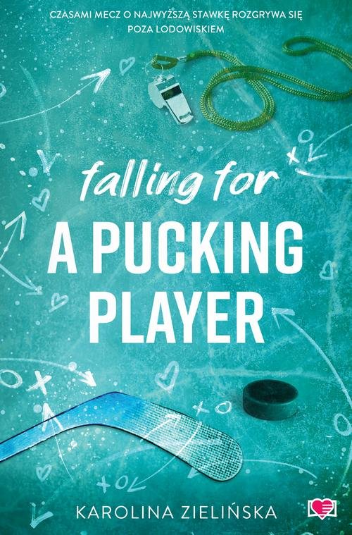 Falling For A Pucking Player - okłakda ebooka