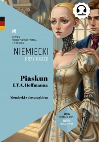 okłakda ebooka - Piaskun E.T.A. Hoffmanna. Niemiecki z dreszczykiem (tekst dwujęzyczny + audiobook)