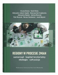 okłakda ebooka - Regiony w procesie zmian – samorząd, kapitał terytorialny, ekologia, cyfryzacja