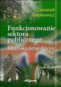 Funkcjonowanie sektora publicznego. - okładka książki