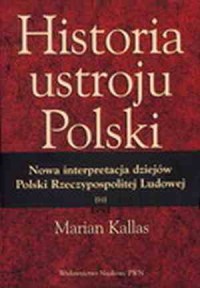 Historia ustroju Polski X-XX wieku - okładka książki