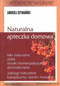 Naturalna apteczka domowa - okładka książki