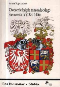 Otoczenie księcia mazowieckiego - okładka książki