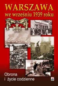 Warszawa we wrześniu 1939 roku, - okładka książki