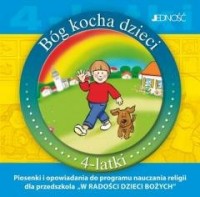 Bóg kocha dzieci. 4-latki (CD) - okładka podręcznika