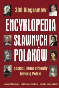 Encyklopedia sławnych Polaków. - okładka książki