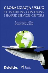 Globalizacja usług - okładka książki