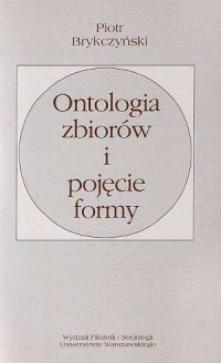 Ontologia zbiorów i pojęcie formy - okładka książki