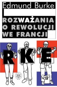Rozważania o rewolucji we Francji - okładka książki