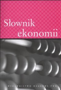 Słownik ekonomii - okładka książki