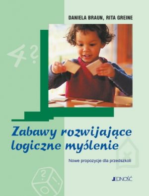 Zabawy rozwijające logiczne myślenie - okładka książki