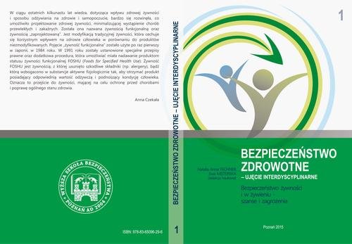 Bezpieczeństwo żywności i w żywieniu - okłakda ebooka