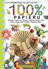 100% papieru. Wycinanki – papier - okładka książki