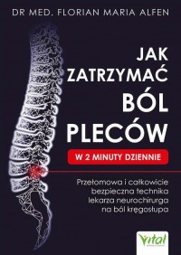 Jak zatrzymać ból pleców w 2 minuty - okładka książki