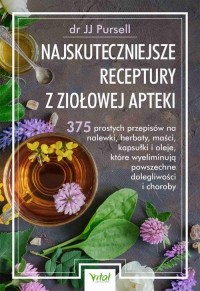 Najskuteczniejsze receptury z ziołowej - okładka książki