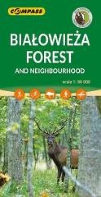 okładka książki - Białowieża Forest Neighbourhood 1:50 000