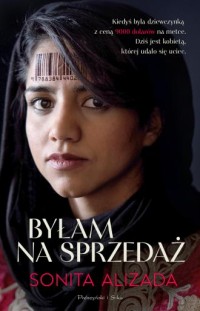 okładka książki - Byłam na sprzedaż. Duże Litery