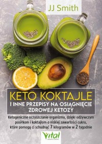 Keto koktajle i inne przepisy na - okładka książki