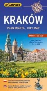 okładka książki - Kraków - Plan miasta 1:20 000