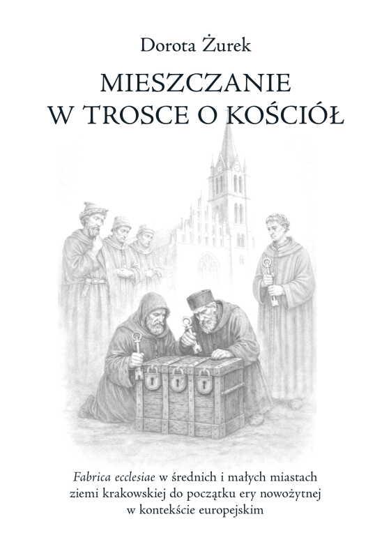Mieszczanie w trosce o kościół. - okładka książki