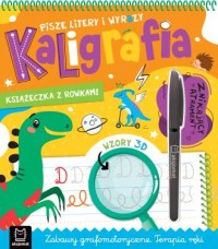 Piszę litery i wyrazy. Kaligrafia. - okładka książki