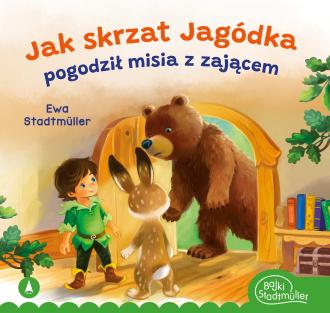 Jak skrzat Jagódka pogodził misia - okładka książki