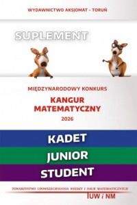 okładka książki - Matematyka z wesołym kangurem - Wydawnictwo AKSJOMAT