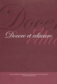 Docere et educare - okładka książki