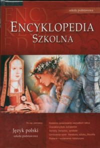 Encyklopedia szkolna. Język polski. - okładka książki