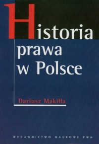 Historia prawa w Polsce - okładka książki