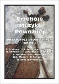 Przeboje muzyki poważnej na Skrzypce - okładka książki