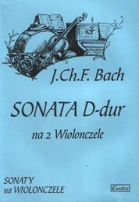Sonata D-dur (na 2 wiolonczele) - okładka książki