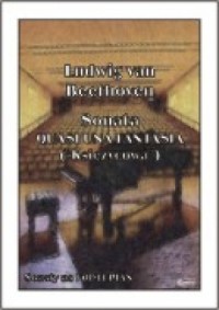 Sonata Księżycowa (na fortepian) - okładka książki