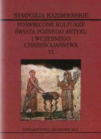 Sympozja kazimierskie poświęcone - okładka książki