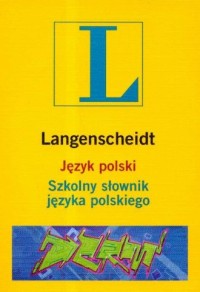 Język polski. Szkolny słownik języka - okładka książki