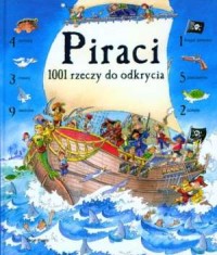 Piraci. 1001 rzeczy do odkrycia - okładka książki