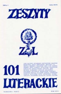 Zeszyty Literackie 101 - okładka książki