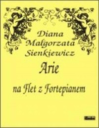 Arie na Flet z Fortepianem - okładka książki