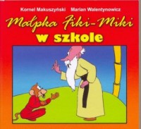 Małpka Fiki-Miki w szkole - okładka książki