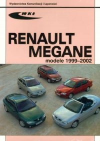 Renault Megane modele 1999-2002 - okładka książki