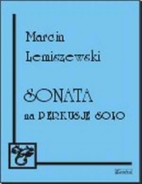 Sonata na perkusję solo - okładka książki