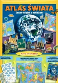 Atlas świata. Zestaw książek z - okładka książki