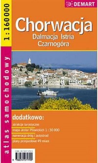 Chorwacja (atlas samochodowy) - zdjęcie reprintu, mapy