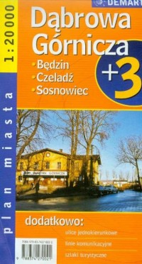 Dąbrowa Górnicza / Sosnowiec plus - zdjęcie reprintu, mapy