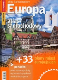 Europa plus 49 atlas samochodowy - zdjęcie reprintu, mapy